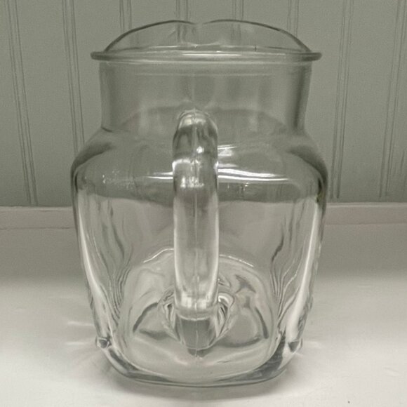 VINTAGE Pitcher Federal Glass Star Bottom Barware Beverage 1950s - Picture 2 of 9